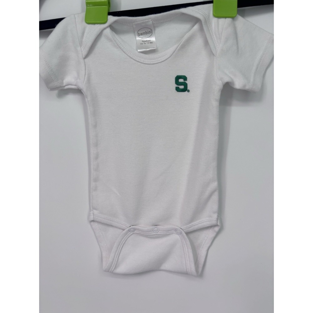 Michigan State Spartans Baby Bodysuit Newborn Future Tailgater MSU NCAA 0293